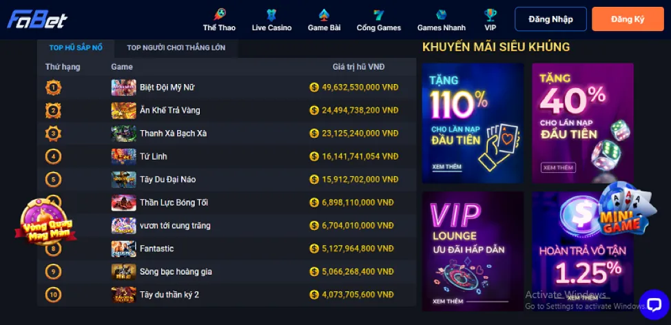 Game slot cổ điển 100k8